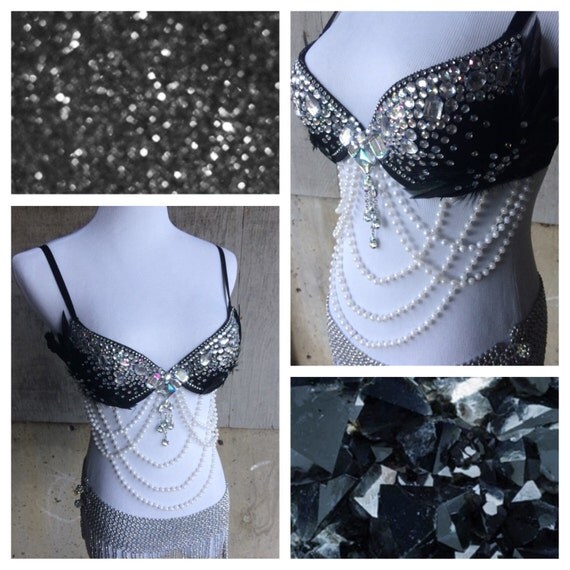 creative black rave outfits
10