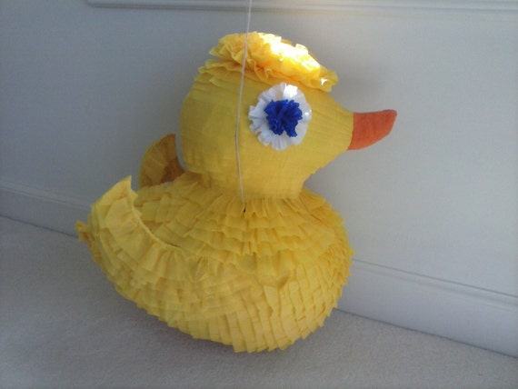 Yellow Rubber Ducky Duck Party Pinata Il_570xn
