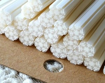 5 cm Long Polymer Clay Cane / Fimo Cane Stick / Miniature Food / Dessert / Cake / Decoration and Nail Art / Patterns as per picture (.sg)