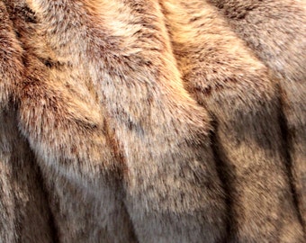 Plush Faux Fur Throw Blanket Soft Cuddle Fur Minky Lining