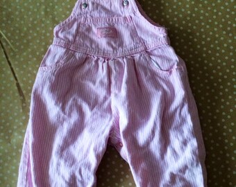 Popular items for vintage pink stripe on Etsy