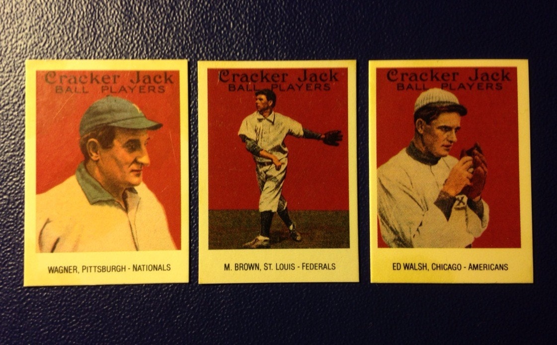 1993 Cracker Jack Mini Baseball Card Lot Vintage Honus by