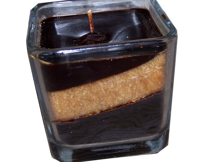Winter snack cube candle