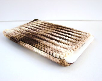 Brown Ombre Kindle Cover, Kindle Sleeve, Gadget Cozy, eReader Sleeve, Nook Cozy, Kindle Cozy, eReader Cover, Nook Sleeve, Gadget Cover