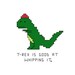 Cross Stitch Patterns 27 T-Rex mini patterns with T-Rex