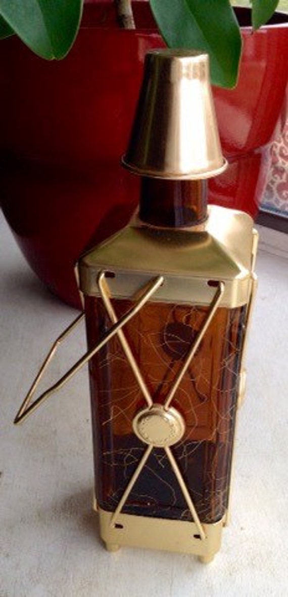 Vintage alcohol decanter music box by MoonMayfairVintage on Etsy