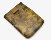 Hand Crafted Tablet Case From Snake Skin Fabric / Case for iPad, Kindle Fire HD, iPad Mini, Samsung Galaxy HD, Nook HD