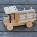 Handmade Wooden Log Truck