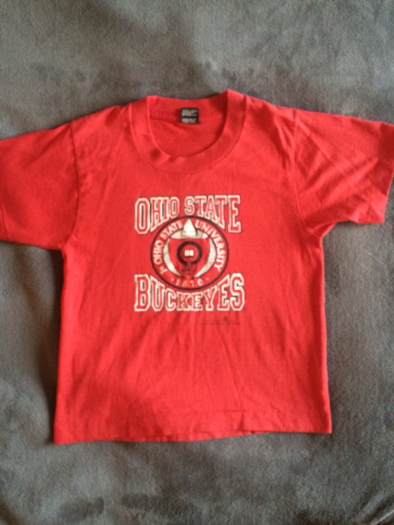 Vintage Ohio State Buckeyes T-shirt by VintageVanShop on Etsy