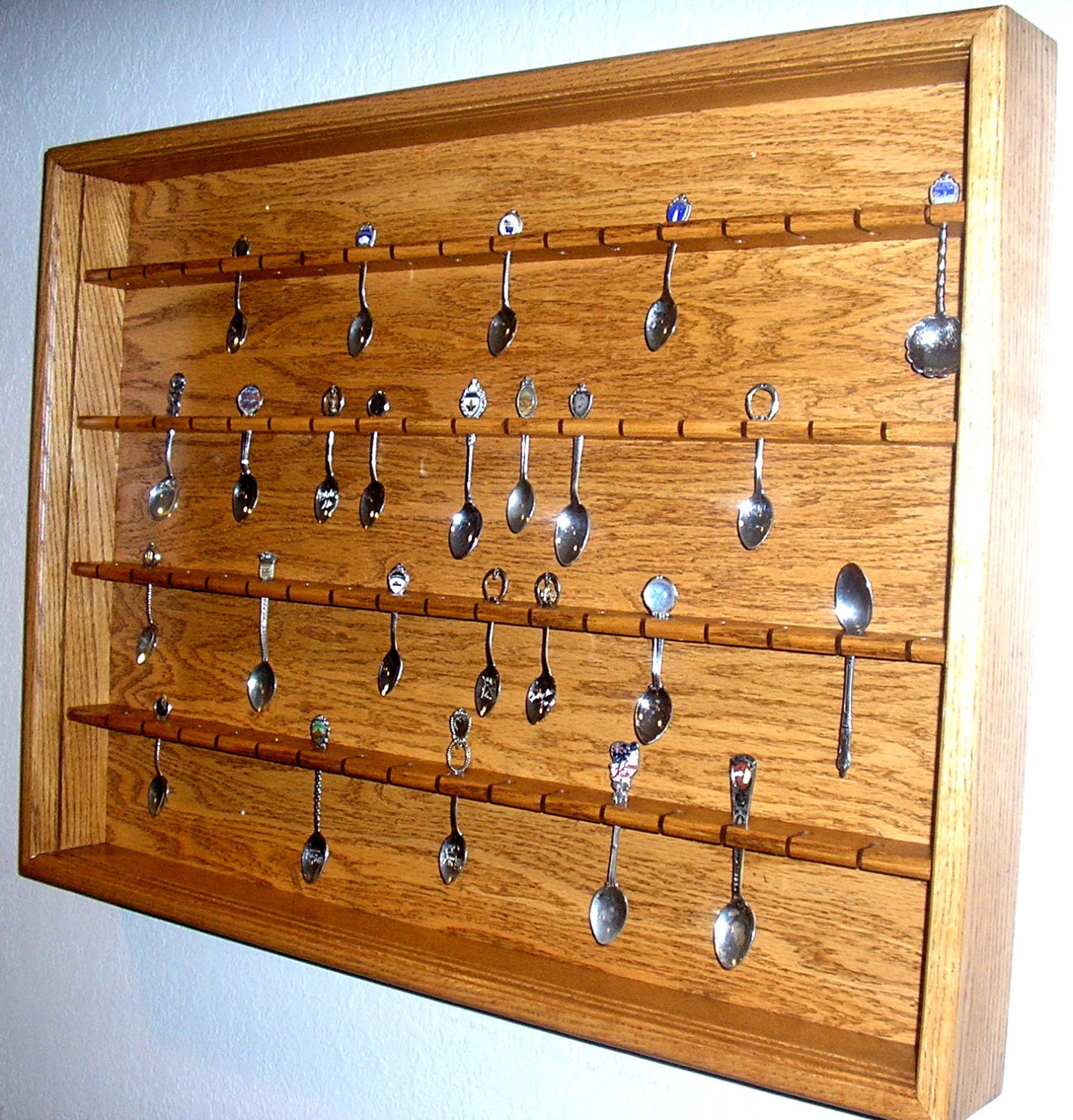 Large Spoon Display Case