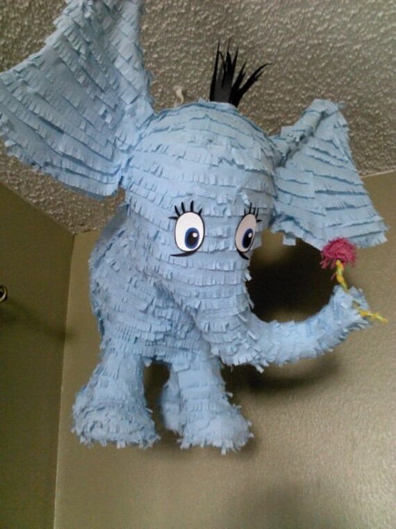 Horton the Elephant Pinata by SmashingFunCreations on Etsy
