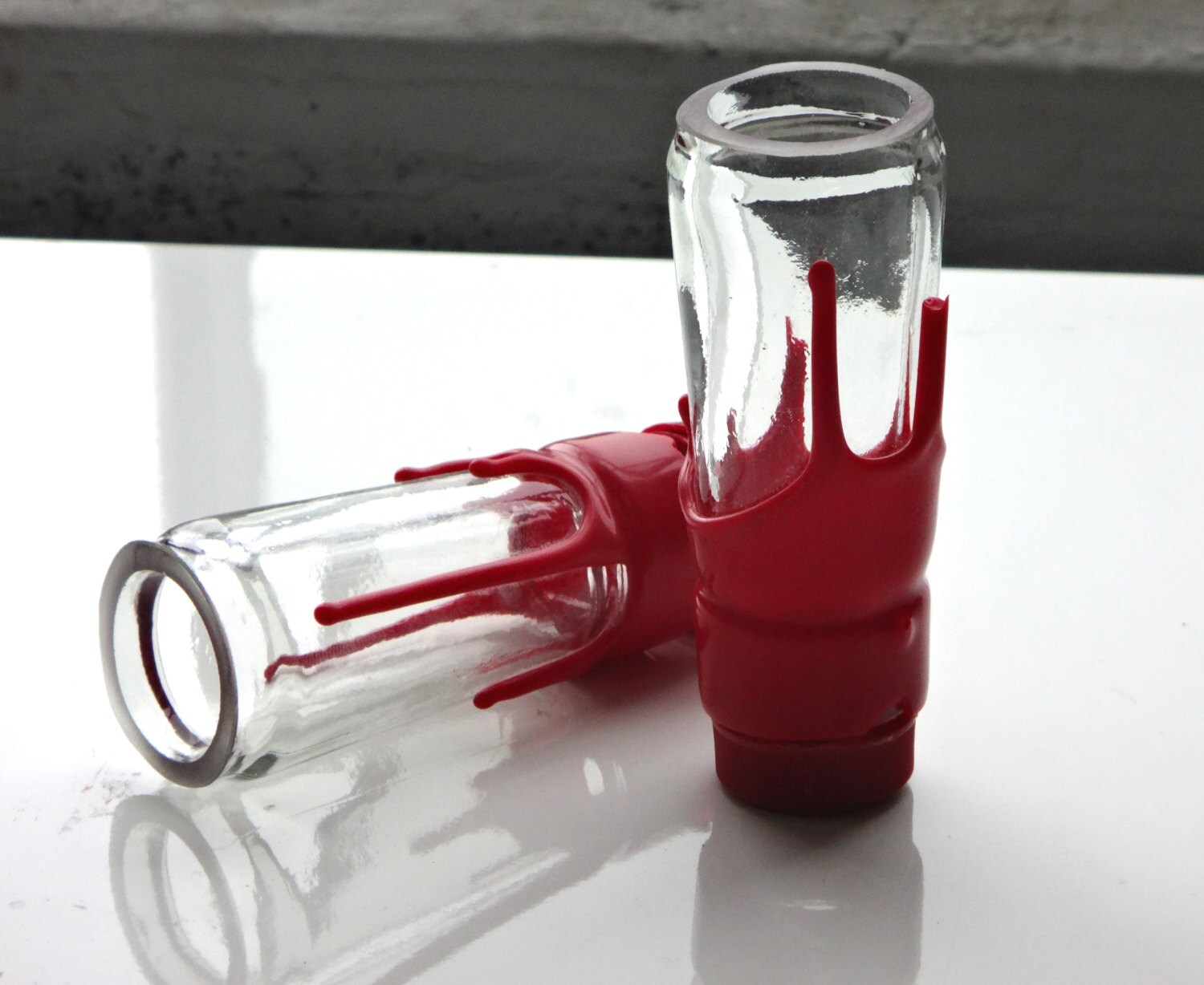 Makers Mark Glass Shooter Up Cycled Shot Glass From by Rehabulous