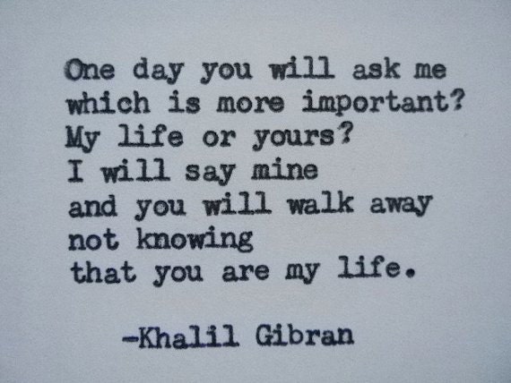 khalil gibran poems