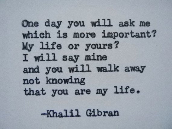 khalil gibran romantic quotes