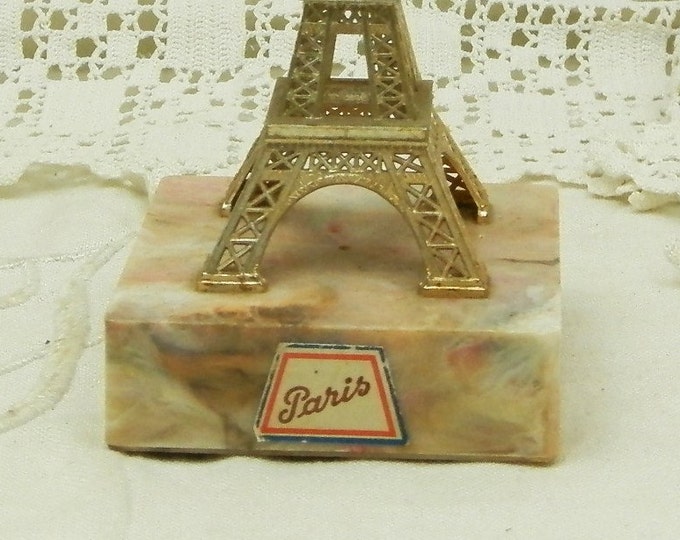 Small Vintage Tour Eiffel / Eiffel Tower / Souvenir of Paris / French Decor/ Retro / 1960 / French Flea Market / Parisian Decor / France