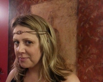 Bohemian princess hair adornment