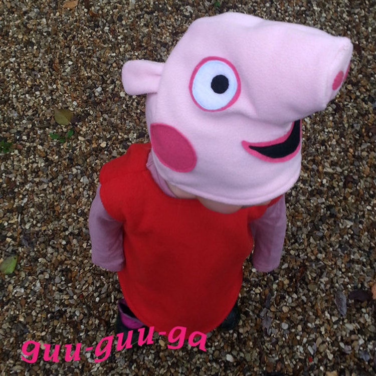 Peppa Pig Costume For Baby Toddler By Guuguuga On Etsy