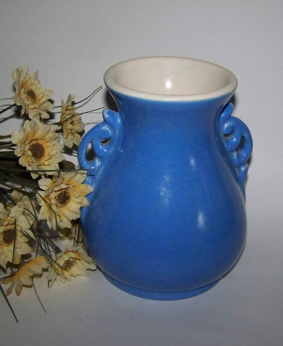 Weller Vase Robins Egg Blue Weller Vase by