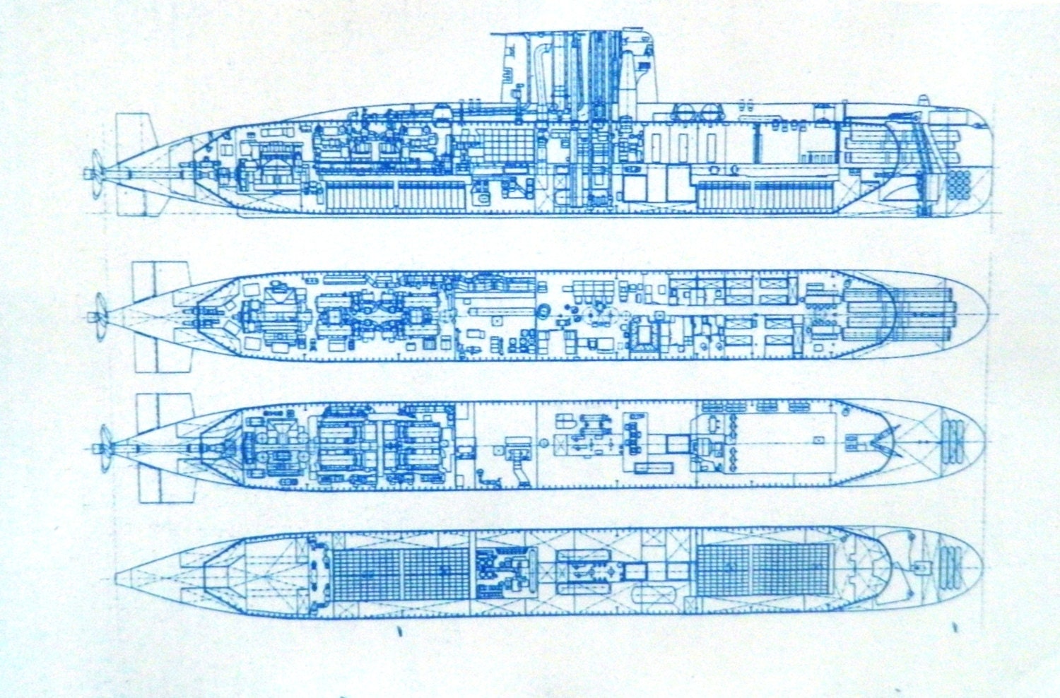 Virginia Class Submarine Blueprints