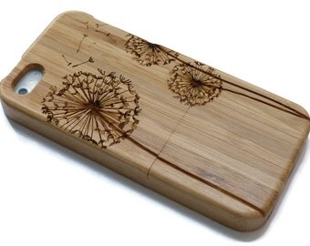 Iphone 7 case wood - wooden iphone 7 case walnut, cherry or bamboo wood - Dandelion