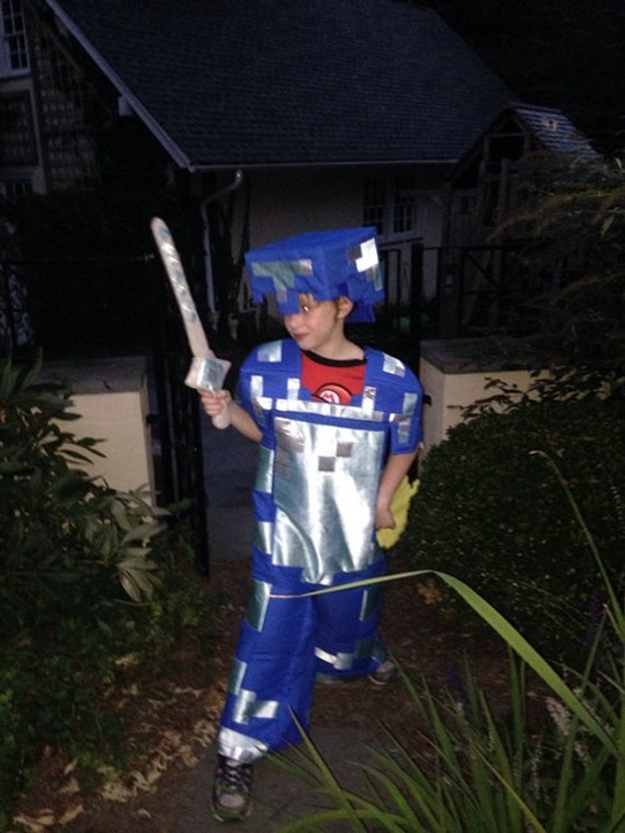 Minecraft Steve Costume with Full Details