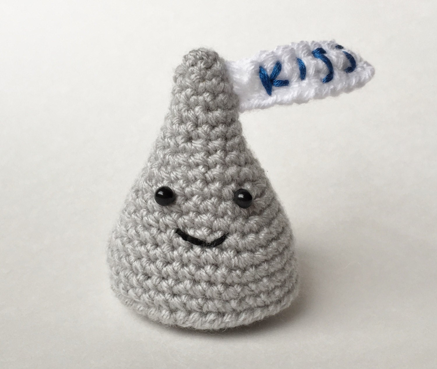 Crochet Kiss Crocheted Hershey Kiss Valentines Day Gift