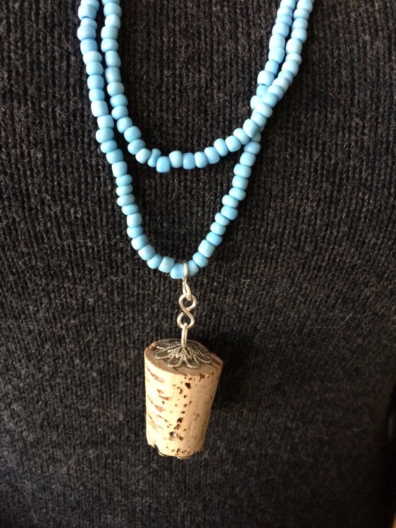 Cork necklace butter beer cork necklace luna necklace