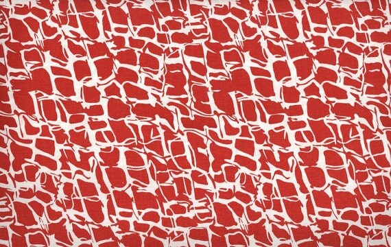 Red Cheetah Animal Print Fabric Fabric By The Yard   Il 570xN.719508075 P69o 