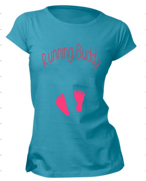 Items similar to Running Buddy Maternity on Etsy