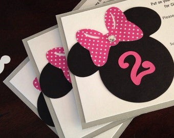 Classic Minnie Mouse Invitations