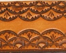 Popular items for stamped leather belt on Etsy