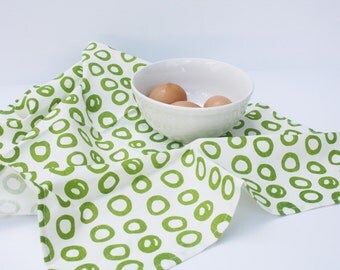 Organic Tea Towel // Eco-friendly Tea Towel for Her // Organic Kitchen Towel // Ecofriendly Dish Towel