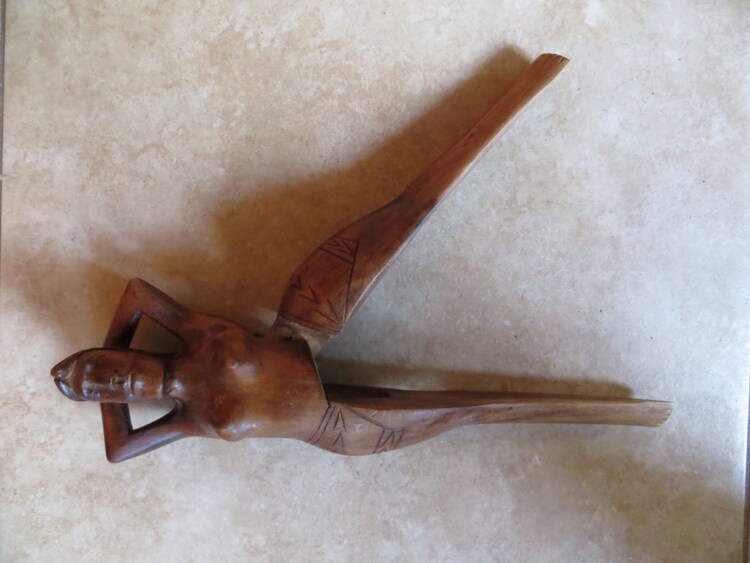 Zen Yoga Nutcracker by OldBeaverAntiques on Etsy