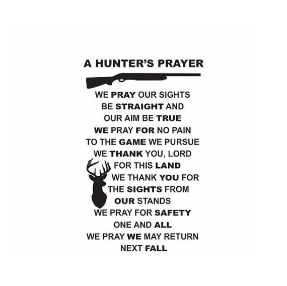 Hunting Prayer Svg