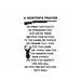 Hunting Quote wall Sign Vinyl Decal Sticker Hunters prayer We