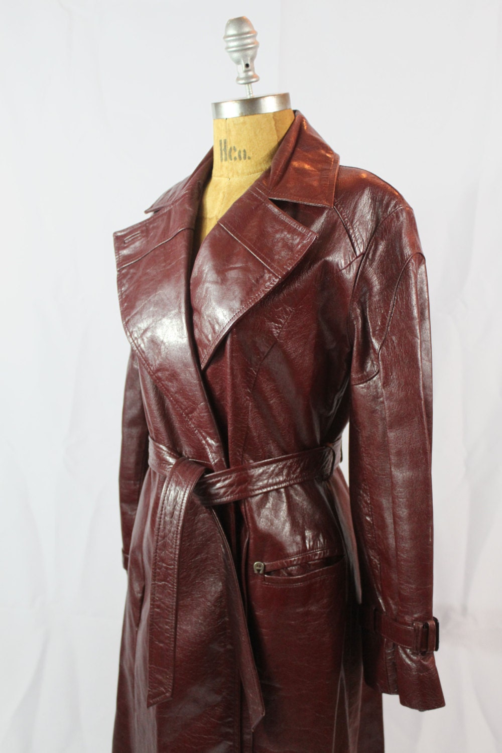 Vintage Aigner Leather Jacket Size 10