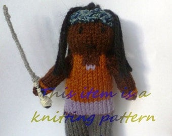 PDF knitting pattern: Michonne (The Walking Dead)