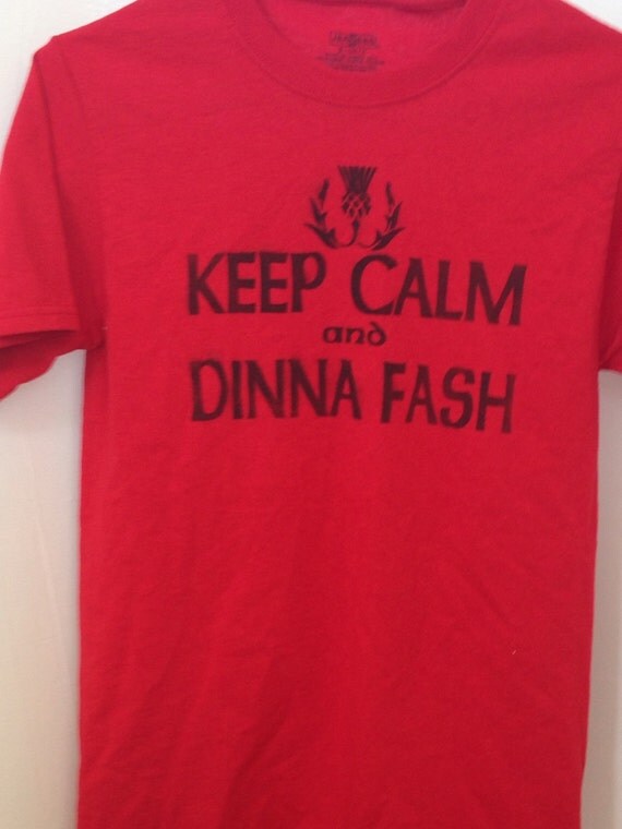 outlander dinna fash t shirt