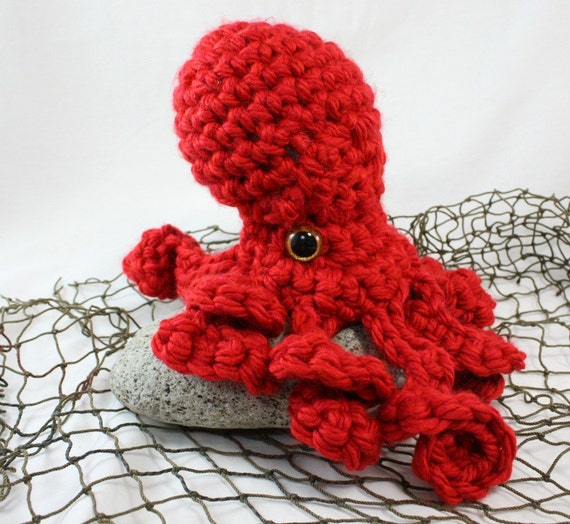 large octopus stuffed animal