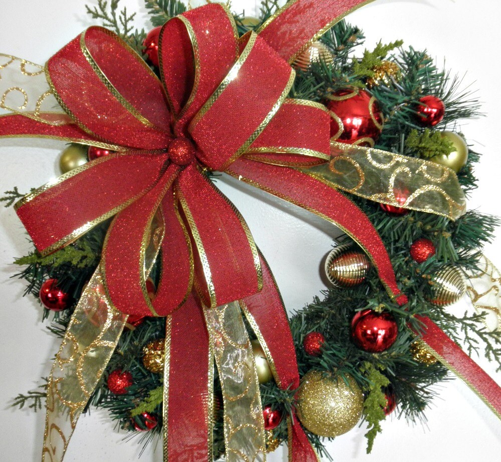 slim evergreen christmas wreath for your front door slim evergreen christmas wreath for your front door