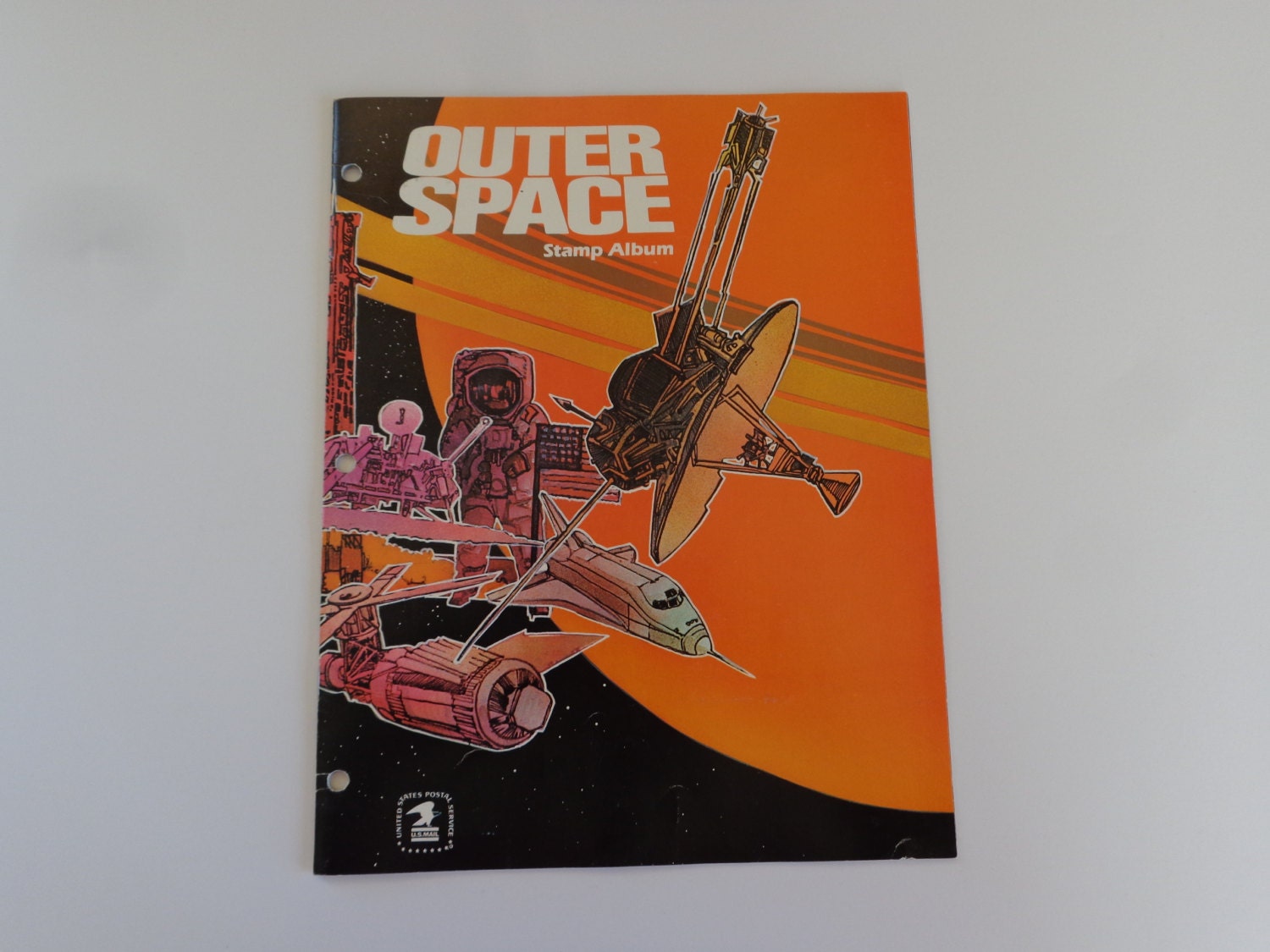 USPS Outer Space Stamp Album © 1982 Published by Scott