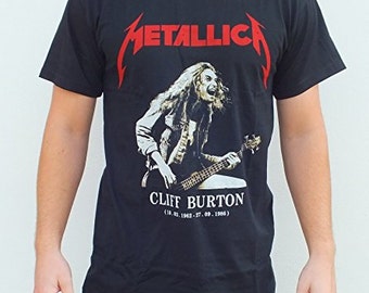Items similar to Cliff Burton - 12x18 art print - Metallica on Etsy