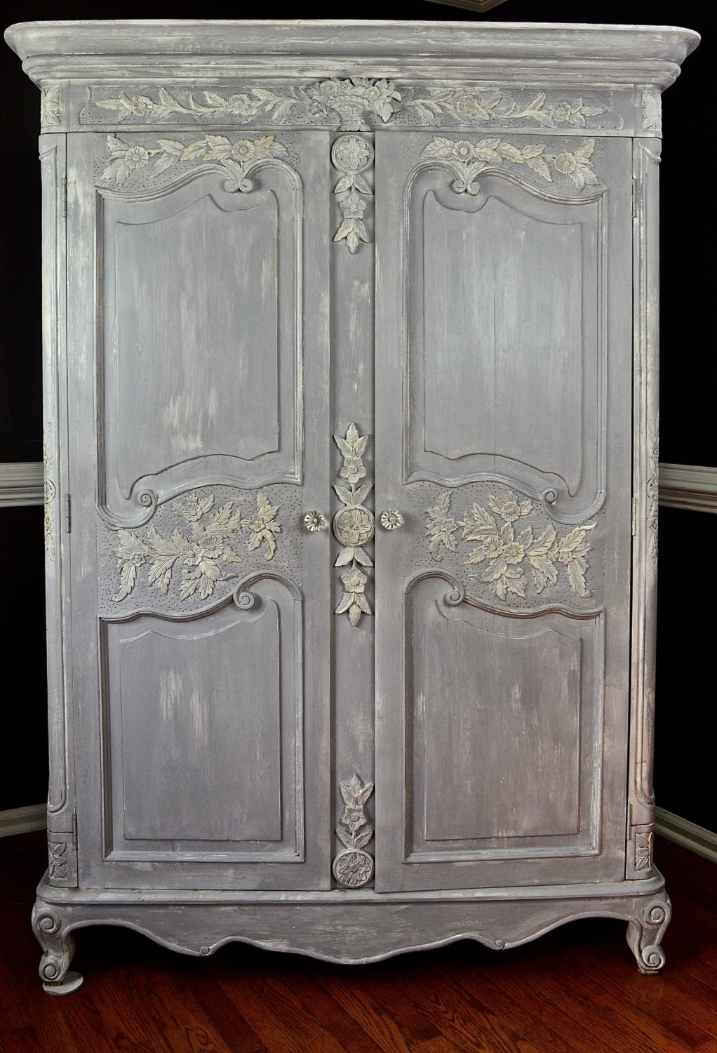 vintage armoire desk