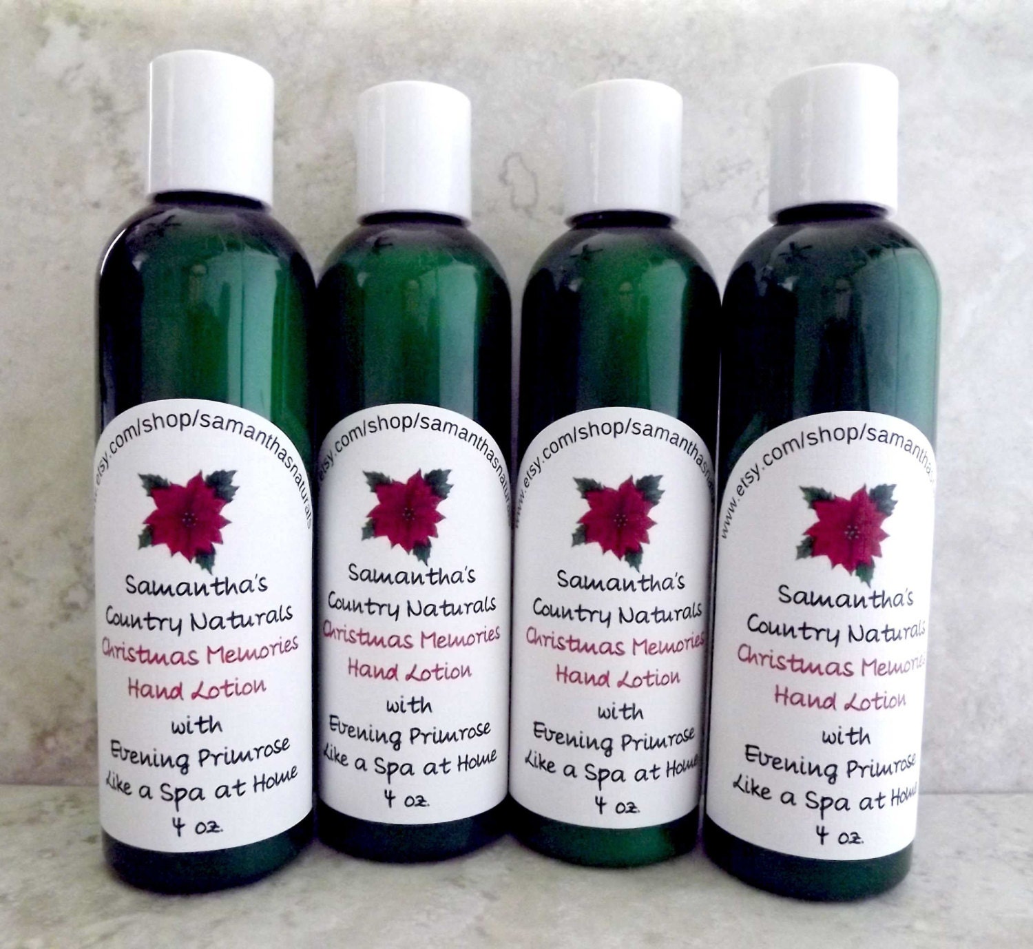 Scented Holiday Hand Lotion in 2 Scents by samssoapandsuch