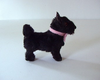 black scottie dog soft toy
