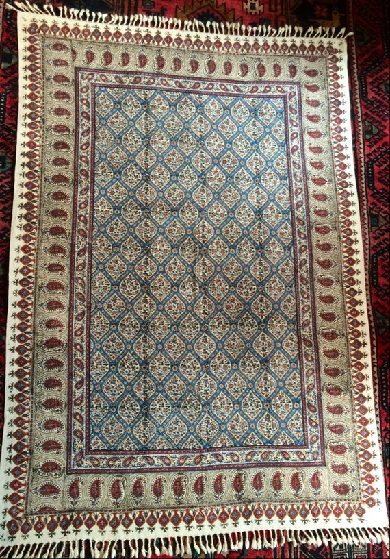 Handmade tablecloth persian tapestry art wall by