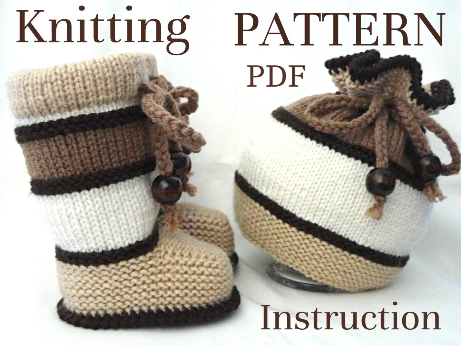 Knitting P A T T E R N Baby Set Knitting Baby Hat Kids Baby