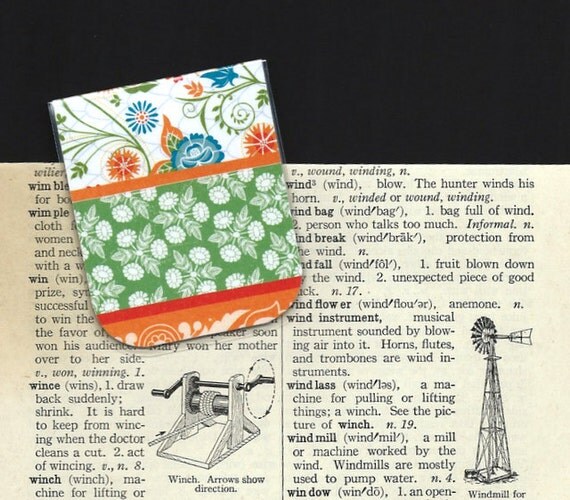 Laminated Bookmark features bright by catchingcanaries