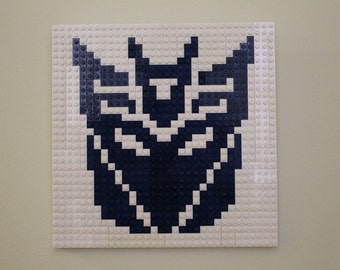 Superman Lego Mosaic 10x10