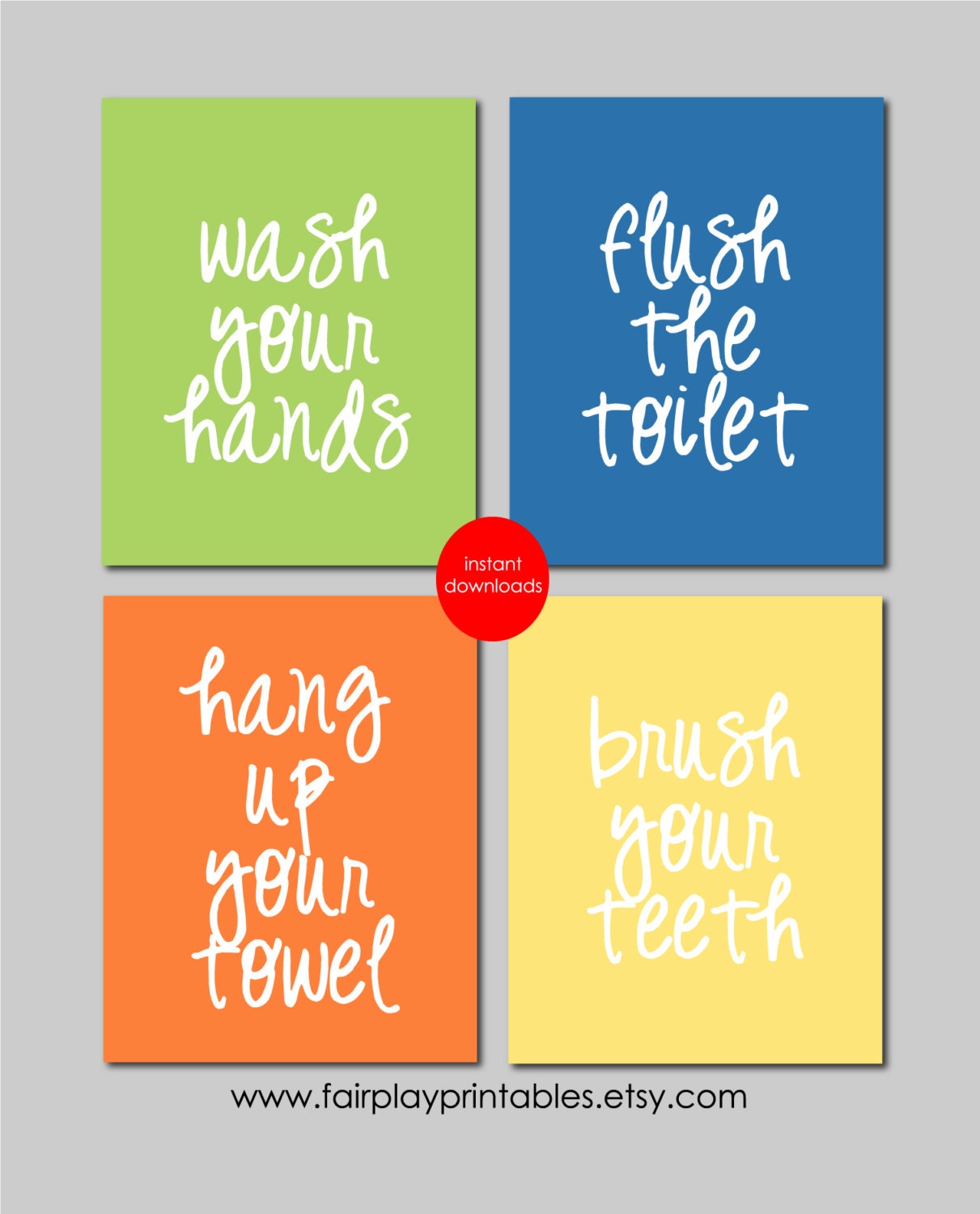 50 Off SALE Kids Bathroom Art Kids Bathroom Decor Bathroom